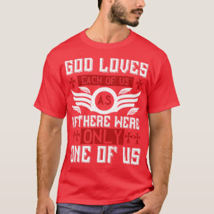 Religion Gud Kärlek var och en av oss T Shirt