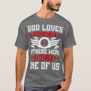 Religion Gud Kärlek var och en av oss T Shirt