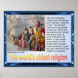 Religion, hinduism, världens äldsta religion poster