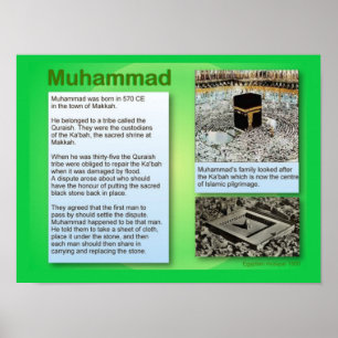 Religion, islam, Muhammad Poster