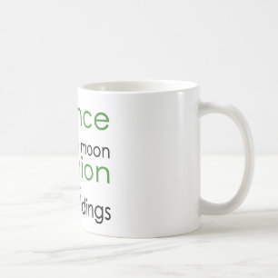 Religion och vetenskap kaffemugg
