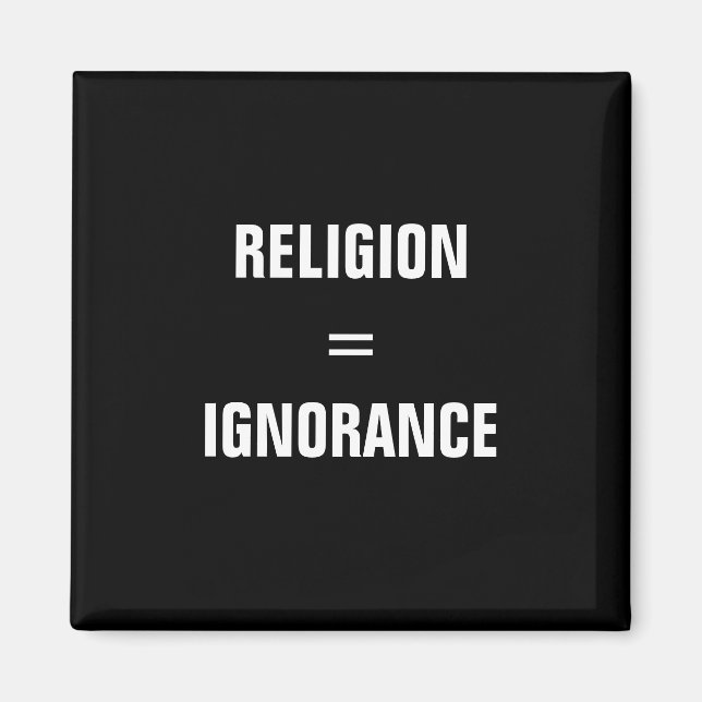religion = okunskap magnet (Framsidan)