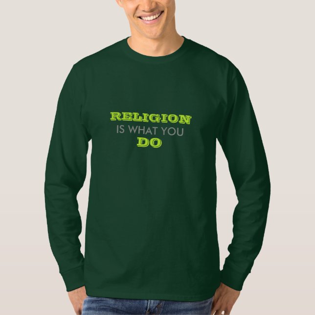Religion Tee Shirt (Framsida)