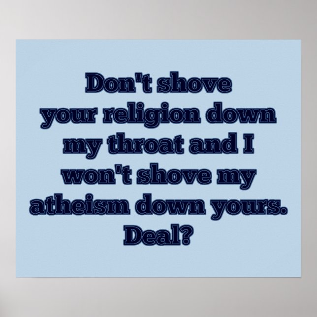 Religion VS. Atheism, del 2 Poster (Framsidan)