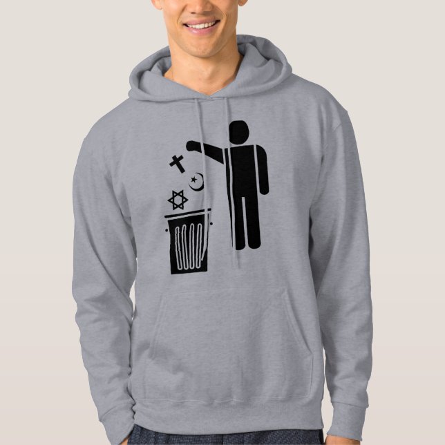 Religion Wastebin Hoodie (Framsida)