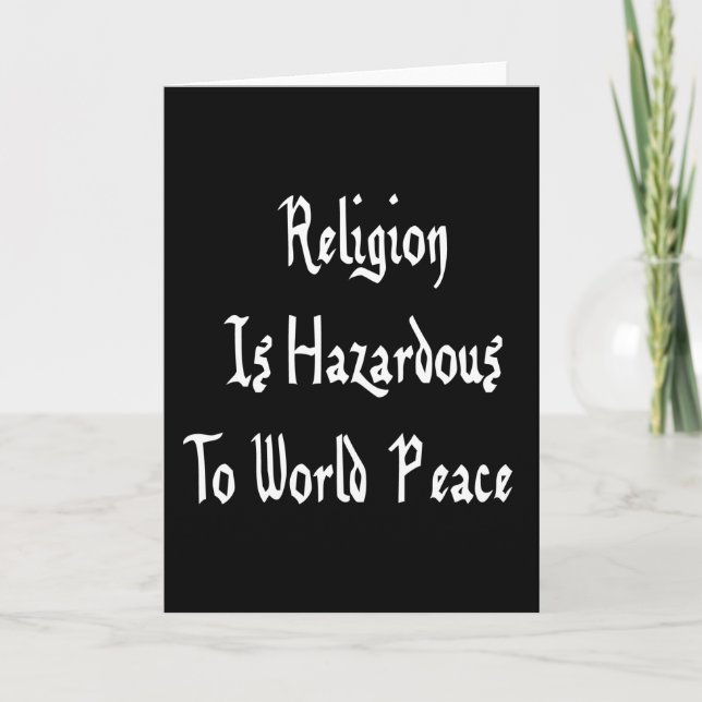 Religionfara Kort (Framsida)