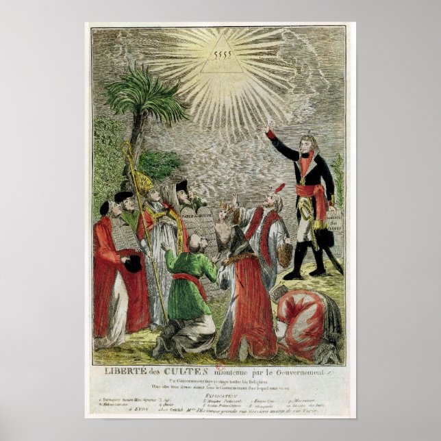 Religionsfrihet Poster (Framsidan)