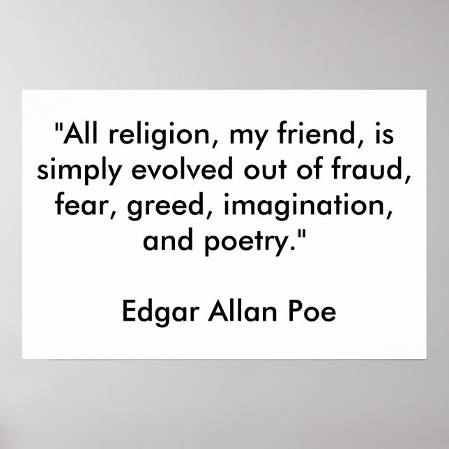 Religionsfrö Poster (Framsidan)