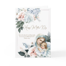 Religiös Blommig Morsdagsbön