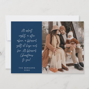 Religiös, God Jul, Kristet Familjefoto Julkort