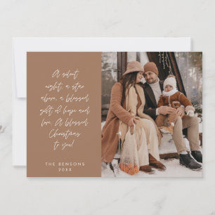 Religiös, God Jul, Kristet Familjefoto Julkort