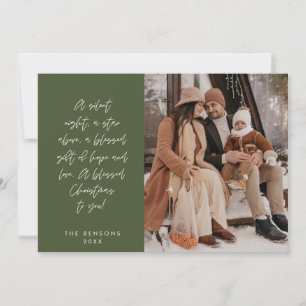 Religiös, God Jul, Kristet Familjefoto Julkort