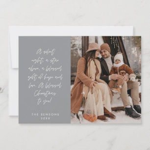 Religiös, God Jul, Kristet Familjefoto Julkort