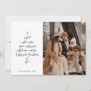 Religiös, God Jul, Kristet Familjefoto Julkort
