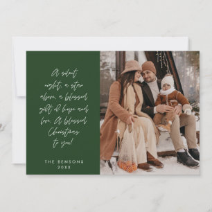 Religiös, God Jul, Kristet Familjefoto Julkort