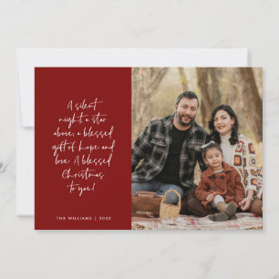 Religiös, God Jul, Kristet Familjefoto Julkort