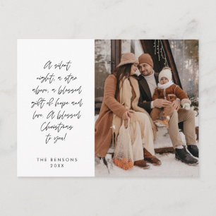 Religiös, God Jul, Kristet Familjefoto Vykort