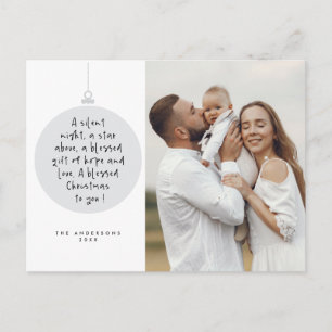 Religiös, God Jul, Kristet Familjefoto Vykort