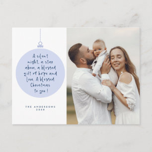 Religiös, God Jul, Kristet Familjefoto Vykort