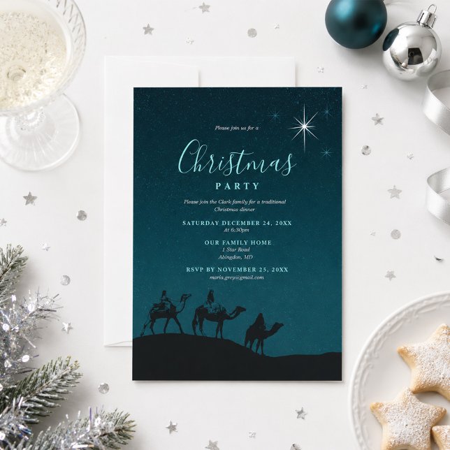 Religiös julfest inbjudningar (Skapare uppladdad)