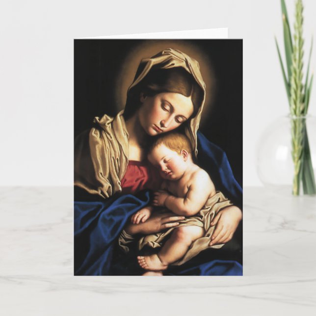 Religiös julkort helgkort (Framsida)