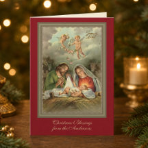 Religiös Jungfru Maria Jesus Skrift Jul