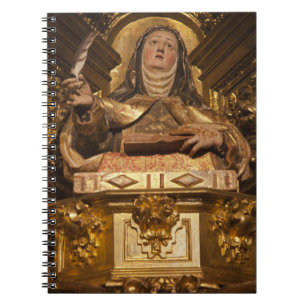 Religiös konst föreställande Santa Teresa Anteckningsbok