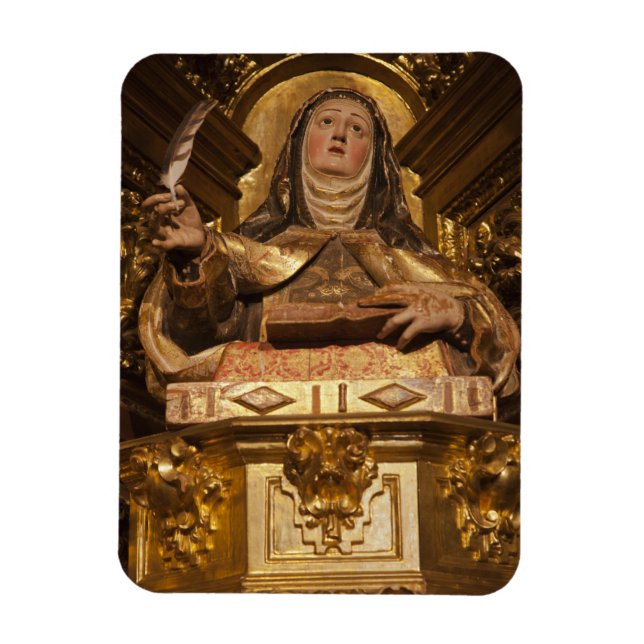 Religiös konst föreställande Santa Teresa Magnet (Vertikal)