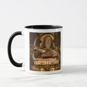 Religiös konst föreställande Santa Teresa Mugg