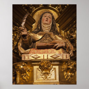 Religiös konst föreställande Santa Teresa Poster