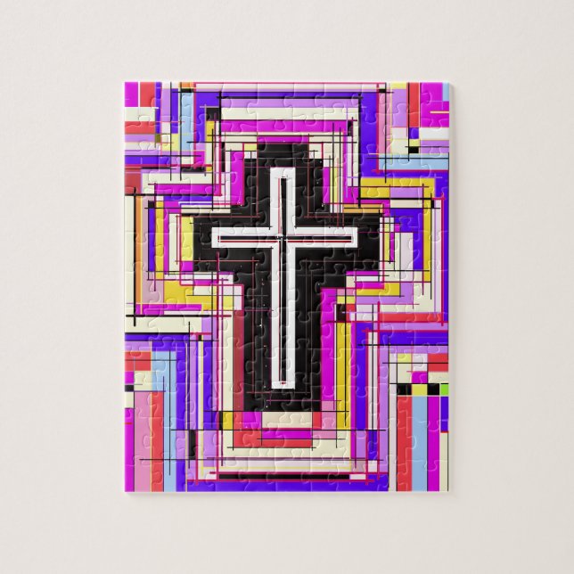 religiös kristenkor pussel (Vertikal)