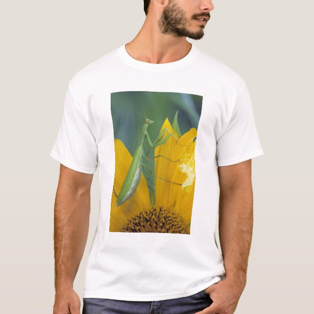 Religiös mantis hona t-shirt (Framsida)