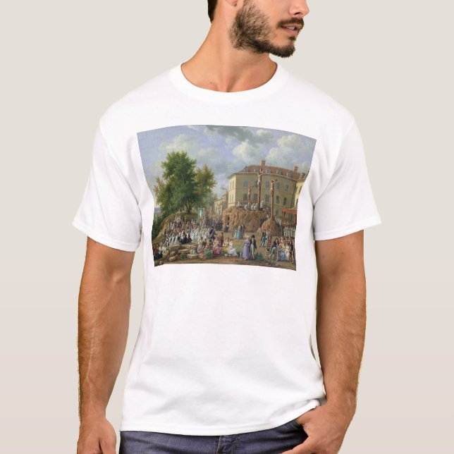 Religiös procession till Mont Valerien, 1819 T-shirt (Framsida)