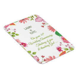 Religiösa 10:e årsdagen för Bröllop Magnet