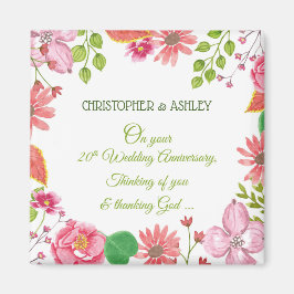 Religiösa 20:e årsdagen för Bröllop Magnet