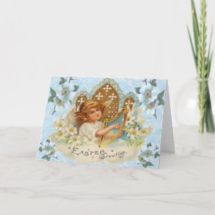 Religiösa Angel Påsk Card Helgkort