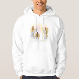 Religiösa Änglar Personlig Hoodie