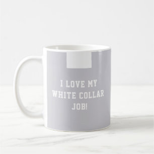 Religiösa av katolska Deacon Clergy White Collar Kaffemugg