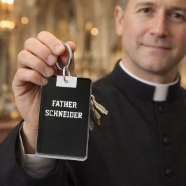 Religiösa av katolska prästprästen Black Clergy Co