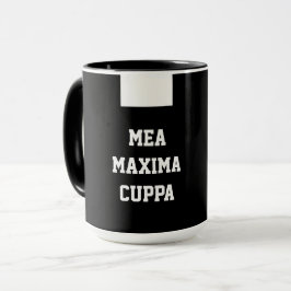 Religiösa av katolska prästprästen Black Clergy Co Mugg