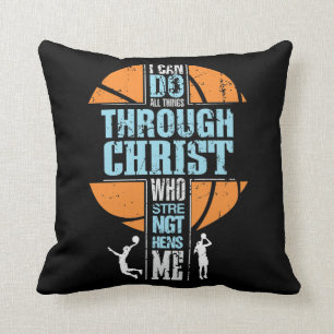 Religiösa Basketball Player Filippinerna 4:13 Chr Kudde