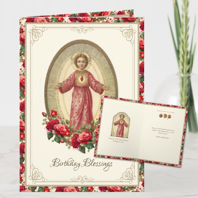 Religiösa Birthday Ro Scripture Kort (Skapare uppladdad)