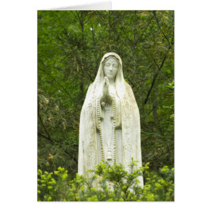 Religiösa Card Virgin Mary OBS Kort