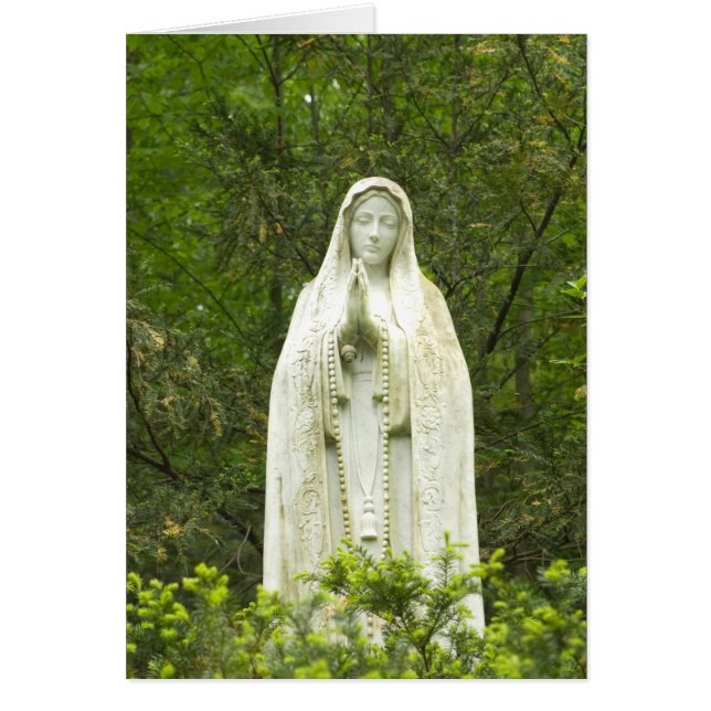 Religiösa Card Virgin Mary OBS Kort (Framsidan)