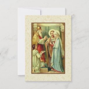 Religiösa Catholic Courtship Förlovning Prayer — OSA Kort