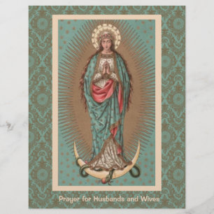 Religiösa Catholik Mary Prayer Make & Wives
