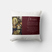 Religiösa Catholique Blsed Virgin Mary Pillow