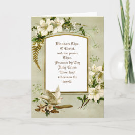 Religiösa Catholique Påsk Jesus Resurrection Mary Helgkort