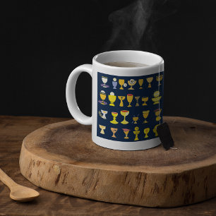 Religiösa Chalices Kaffemugg