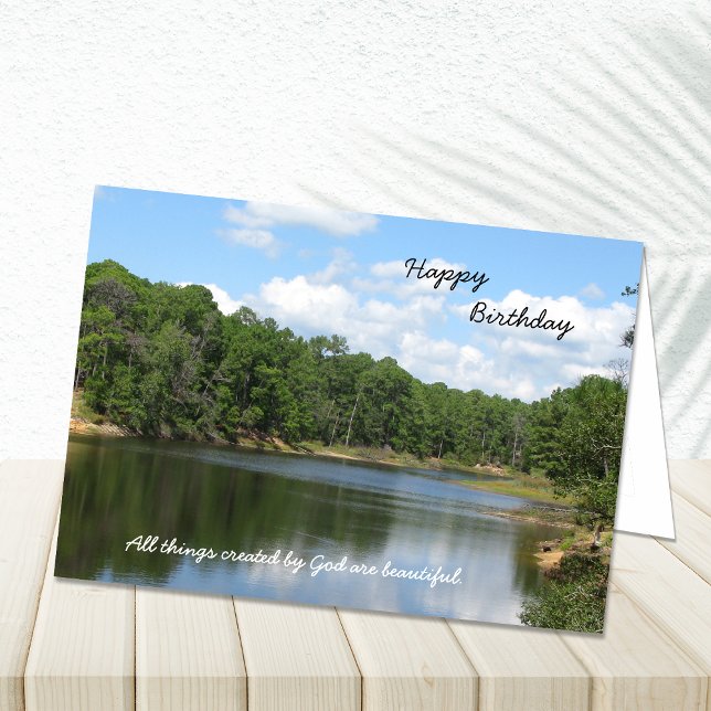 Religiösa Christian Birthday Greeting Card Kort (Skapare uppladdad)